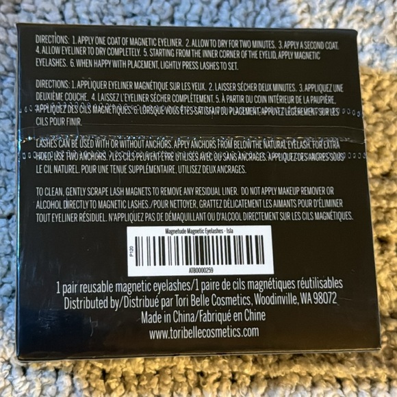 Tori Belle Magnetic Lashes- (can be worn w/ adhesive as well as magnetic liner) - Picture 3 of 3